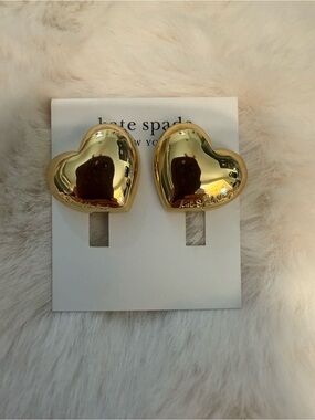 kate spade gold earrings